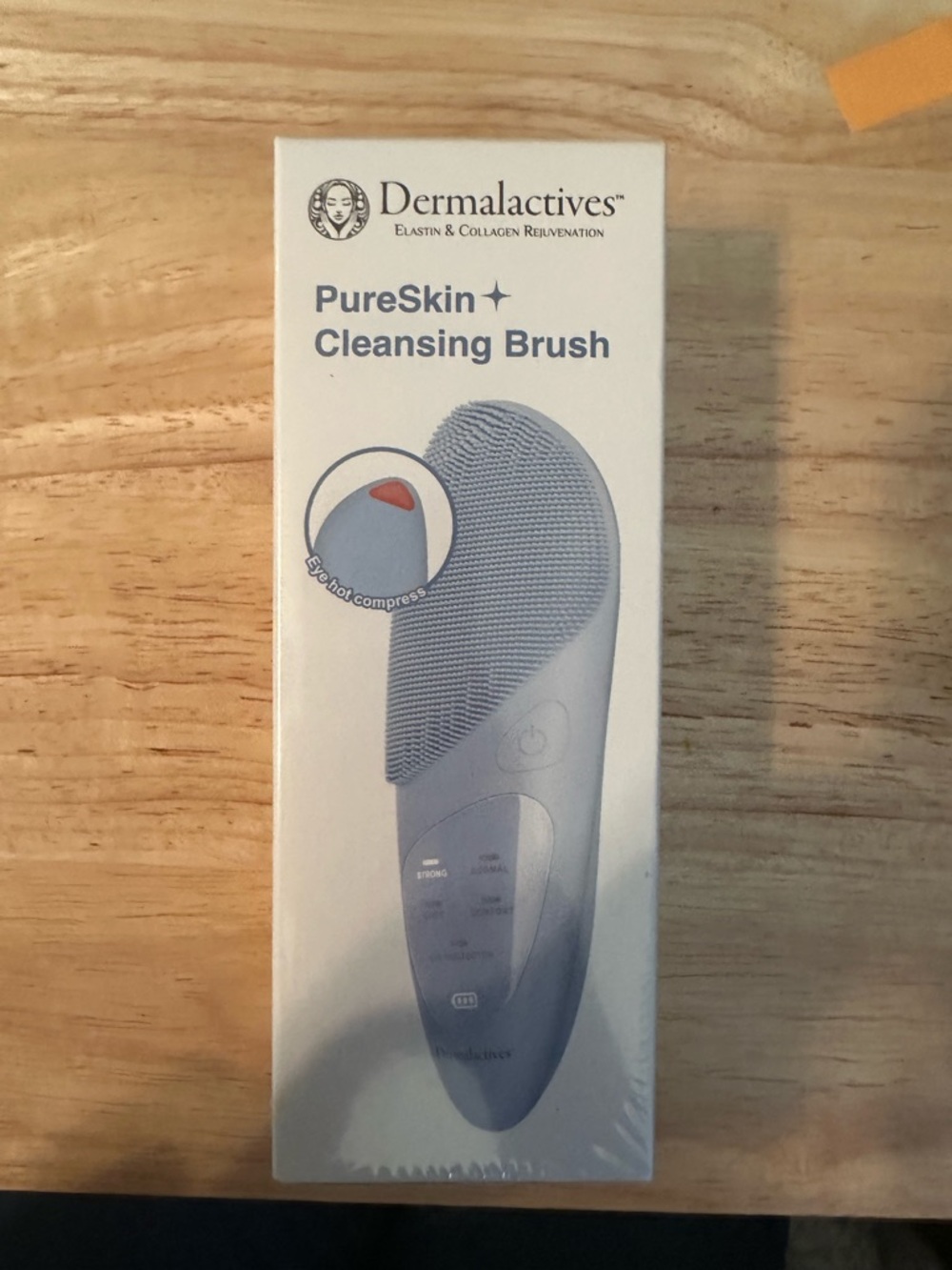 Dermalactives PureSkin Cleansing Brush - Light Blue